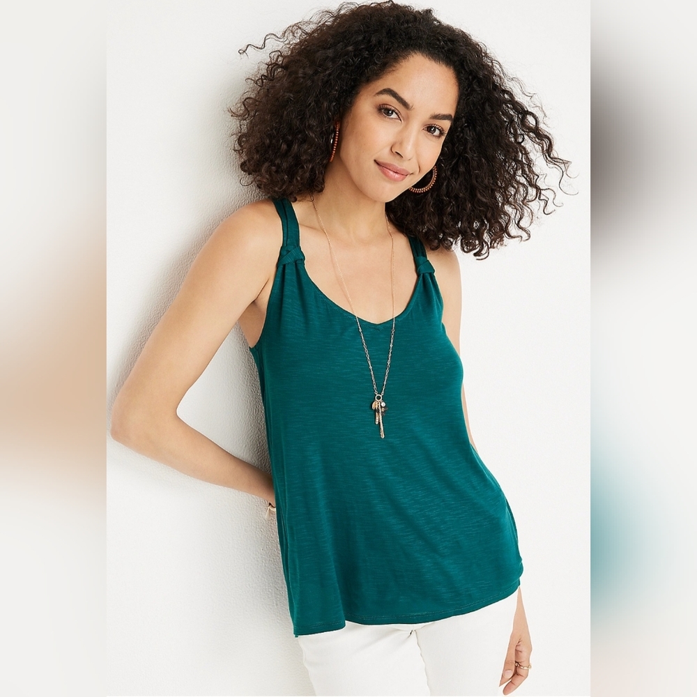 Knot Racerback Tank Top (S9)